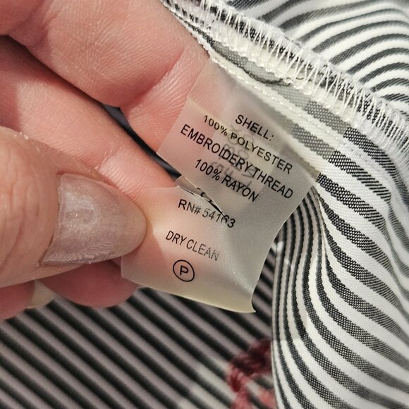 Calvin Klein Women's Dress Size 14 Cottagecore Parisian Chic Unique Romantic EUC - Picture 12 of 13